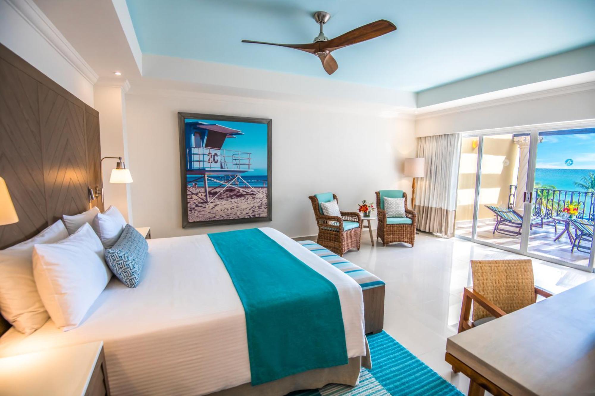 Suite Principal de 1 dormitorio con 1 cama extragrande - Frente al mar