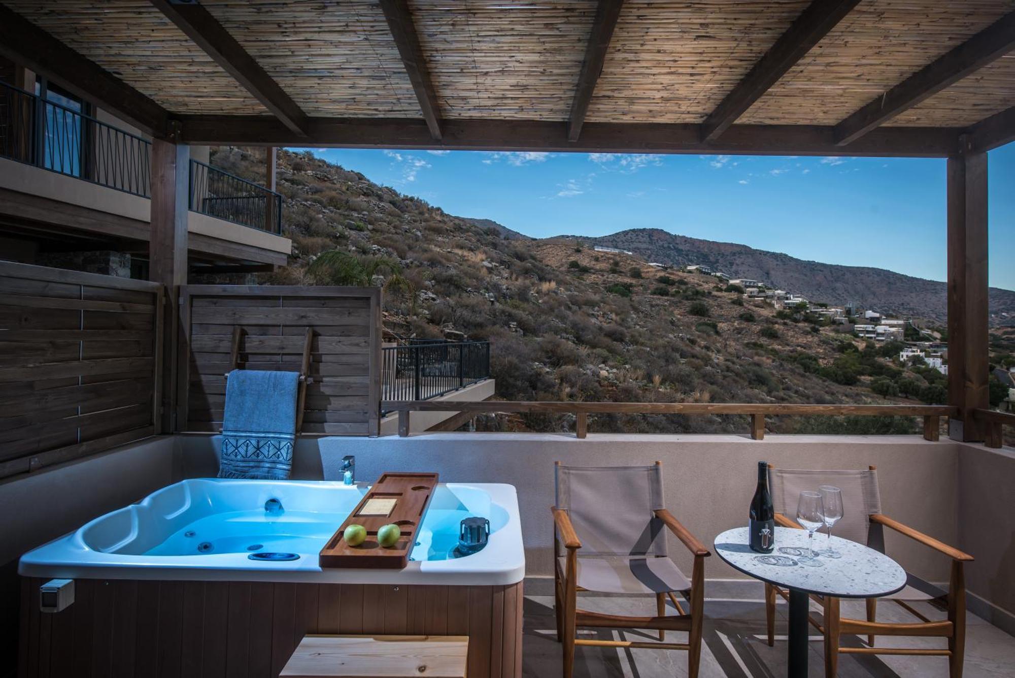 Maisonette mit Whirlpool und Meerblick