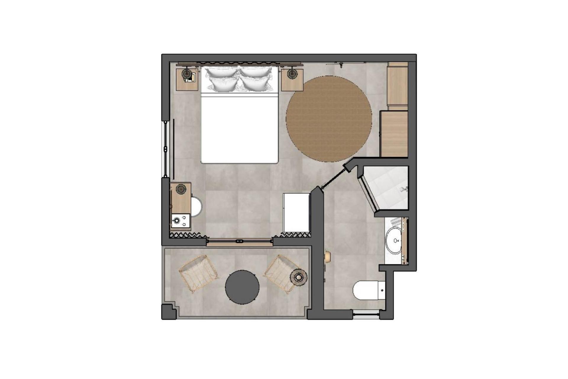 Comfort Zimmer mit Meerblick