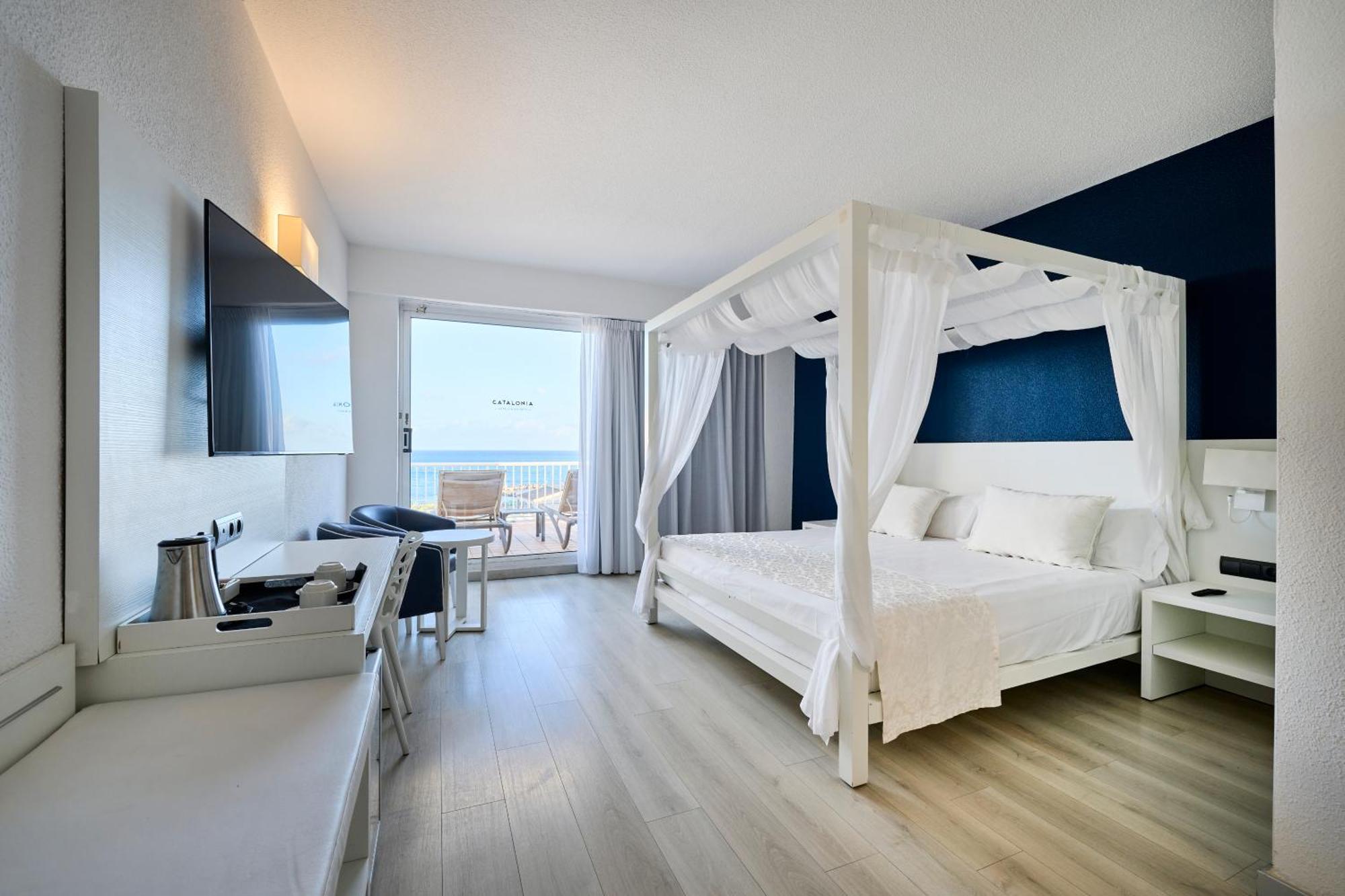 Habitación Doble Honeymoon con terraza y vistas panorámicas al mar