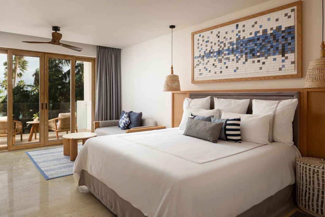 Junior Suite met Kingsize Bed en Uitzicht op de Tuin