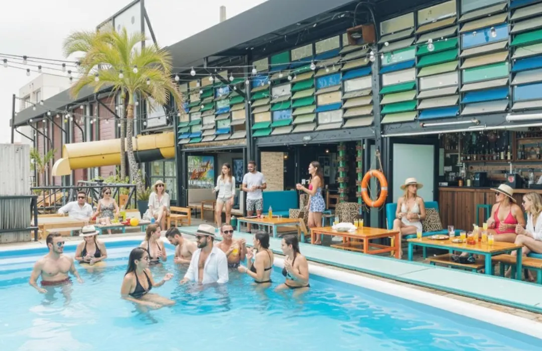 Mayan Monkey Cancun - Social Hostel (Adults Only)-1